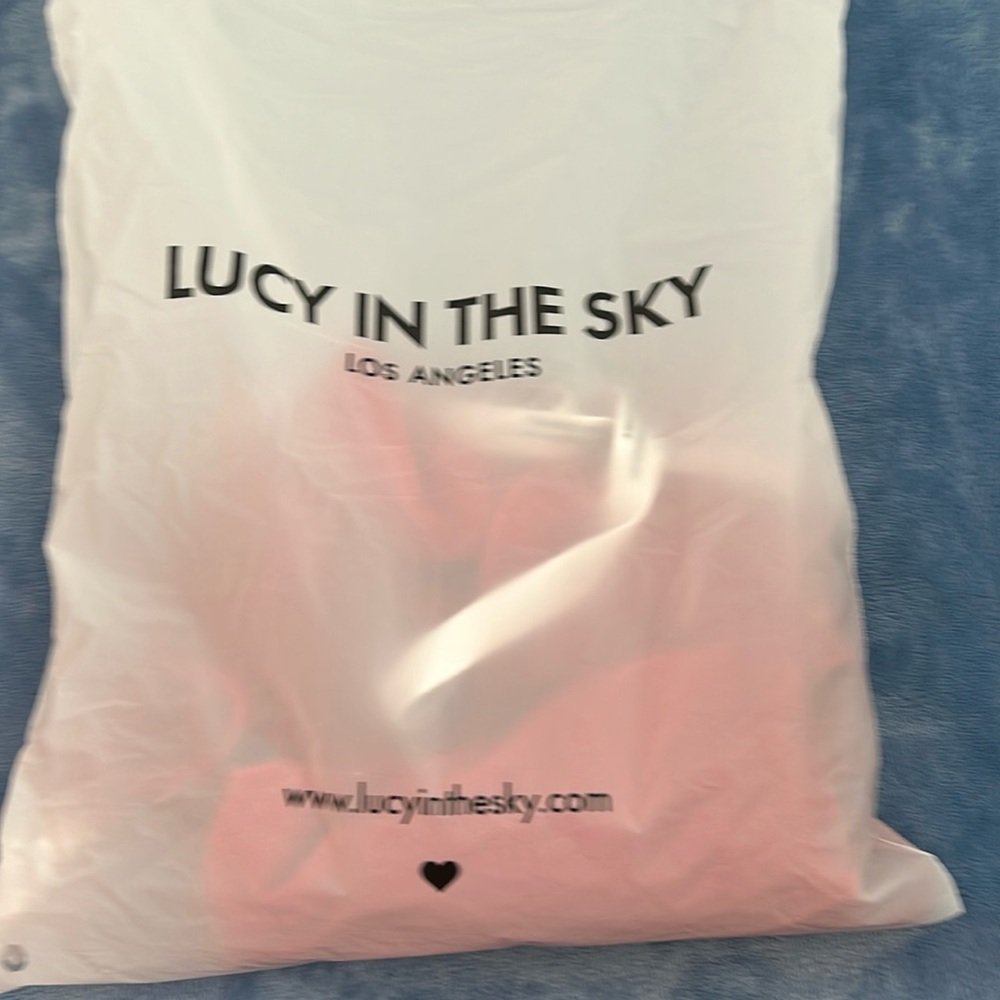 Lucy in the sky red and sparkly mini dress